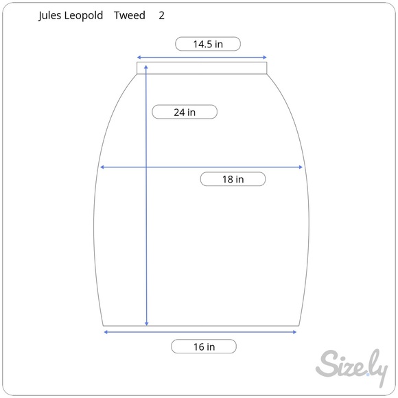 Colorful Tweed Pencil Skirt { Jules & Leopold } - Picture 7 of 8